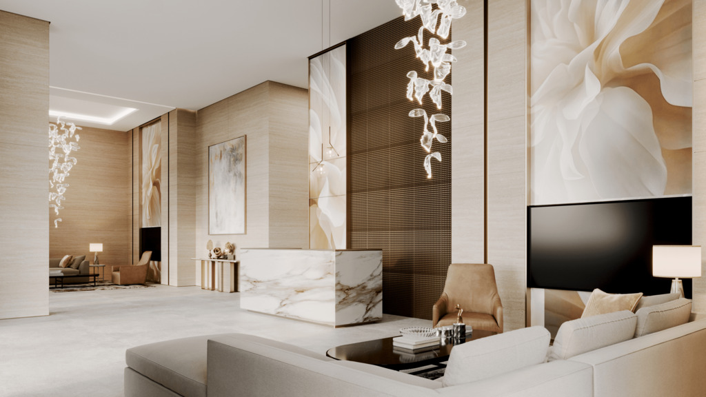 Apartament na 72. p. z widokiem na morze w Dubaju