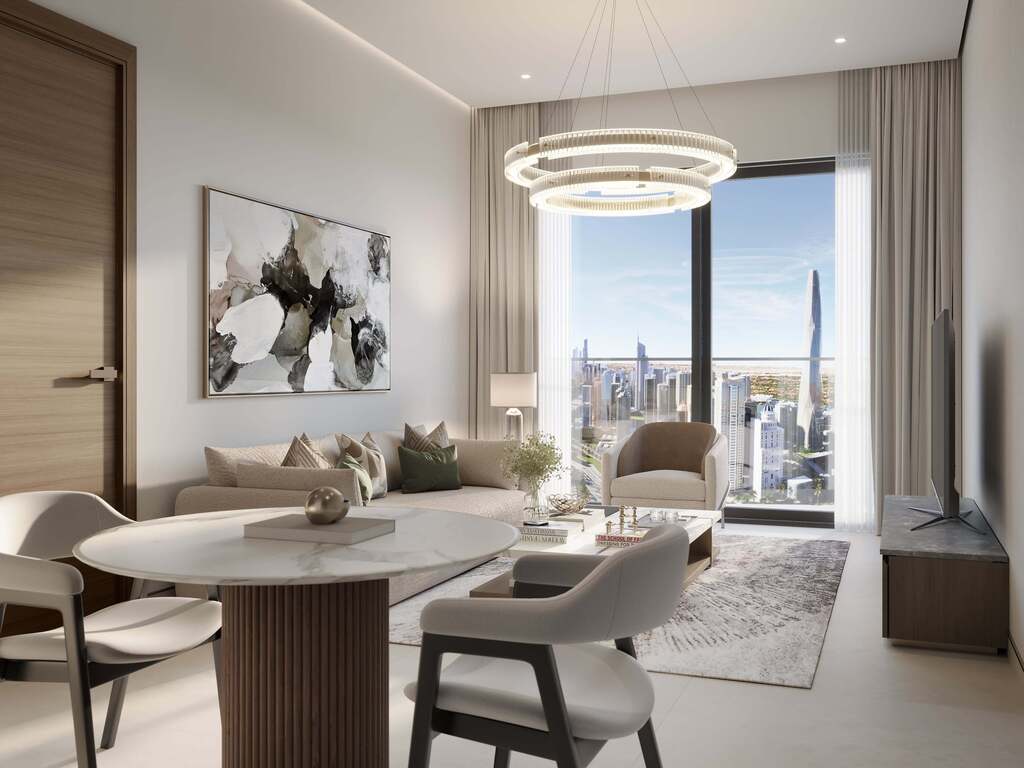 Apartament na 72. p. z widokiem na morze w Dubaju