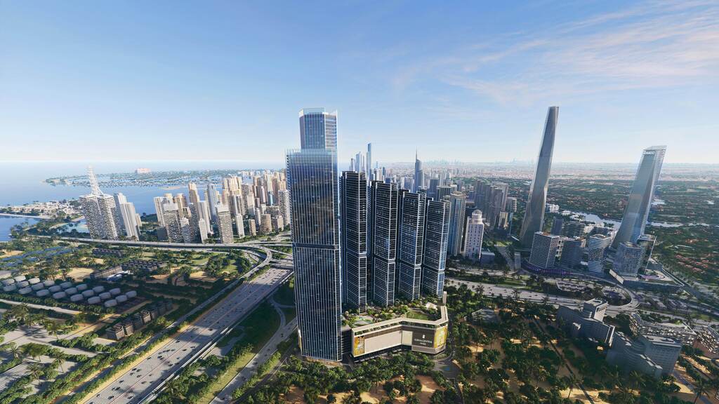 Apartament na 72. p. z widokiem na morze w Dubaju