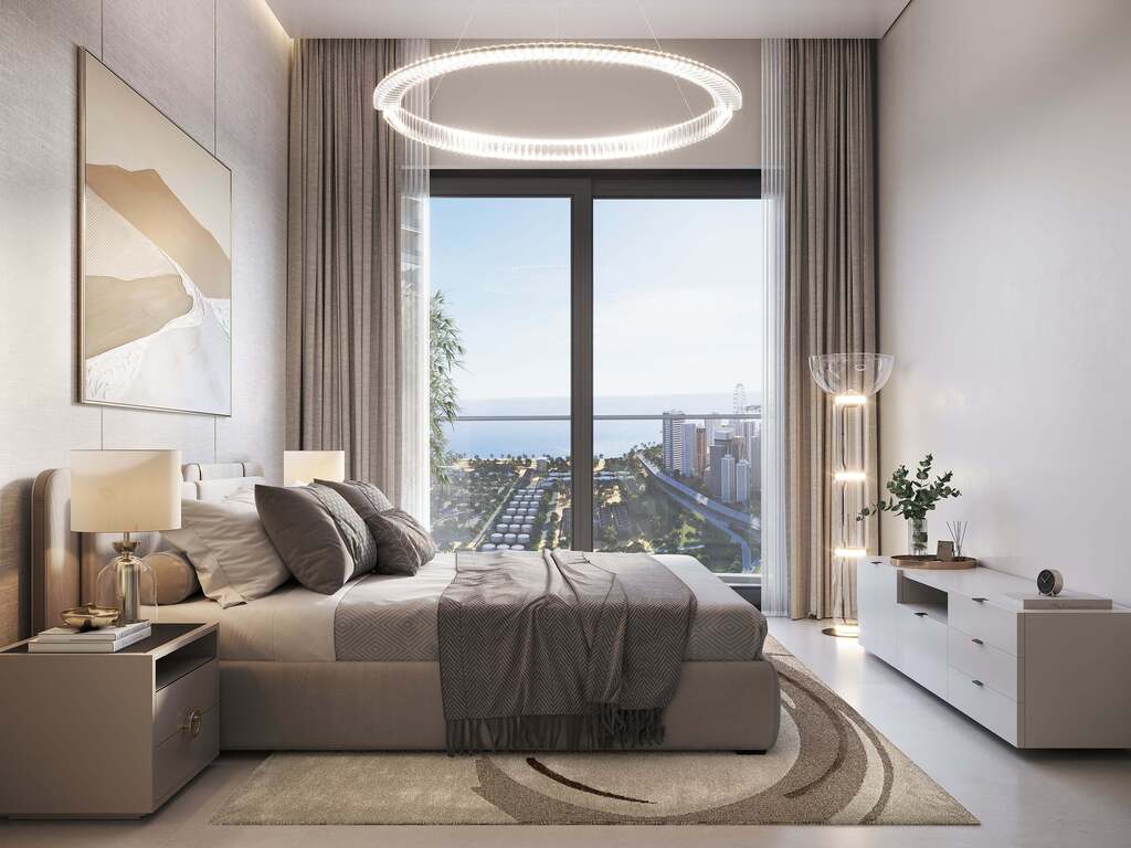 Apartament na 72. p. z widokiem na morze w Dubaju