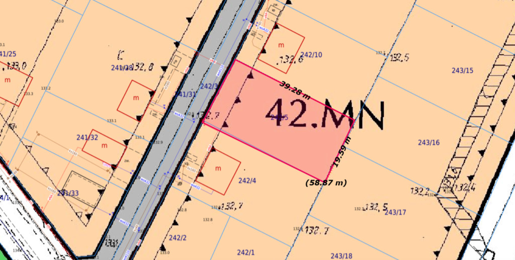 Działka budowlana 787 m² w Nowym Dworze