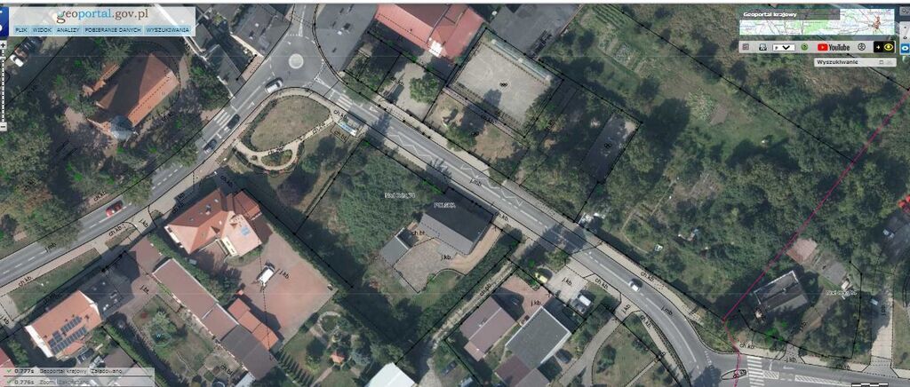 Działka 849m2, Szczecin,pod usługi,media,ulica.