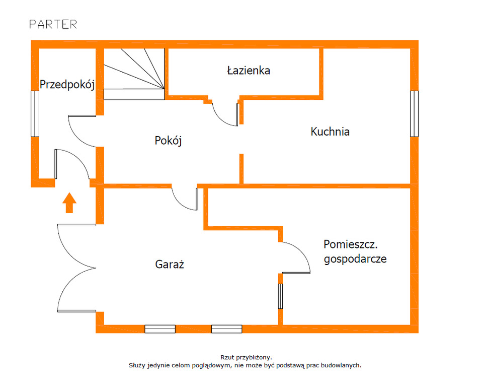 Dom 160m² z dębową podłogą i pięknym ogrodem