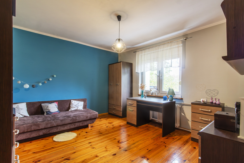 Dom 160m² z dębową podłogą i pięknym ogrodem