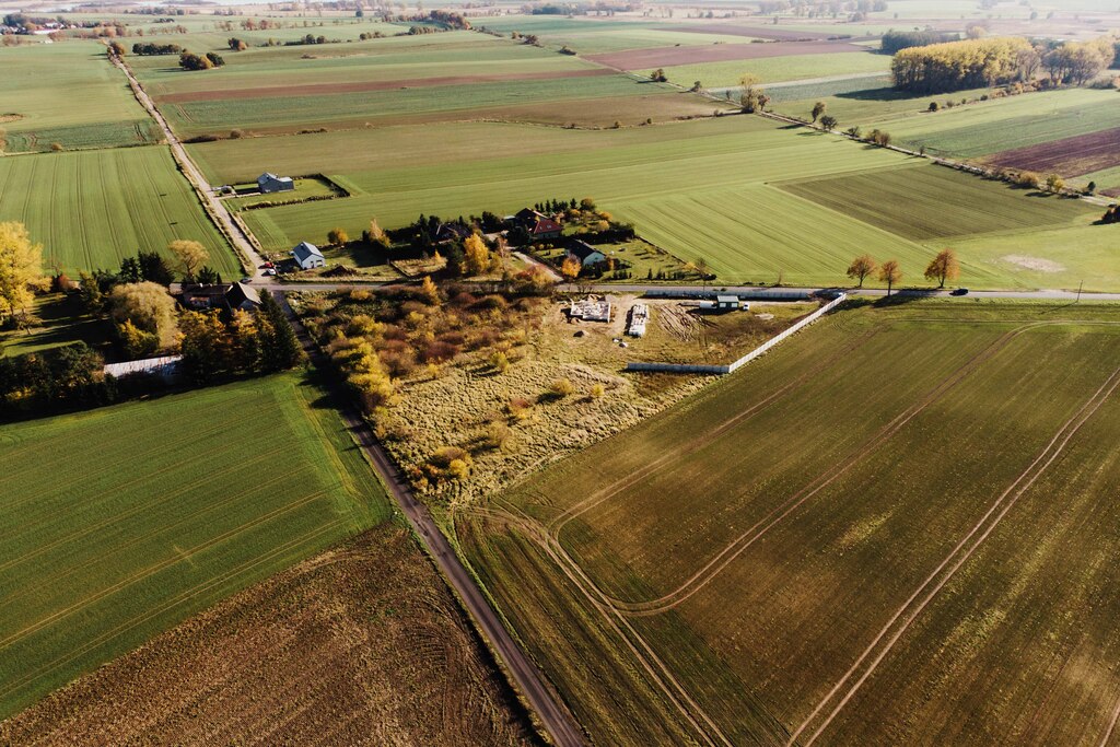 Działka z WZ w Chabowie - 3997 m²
