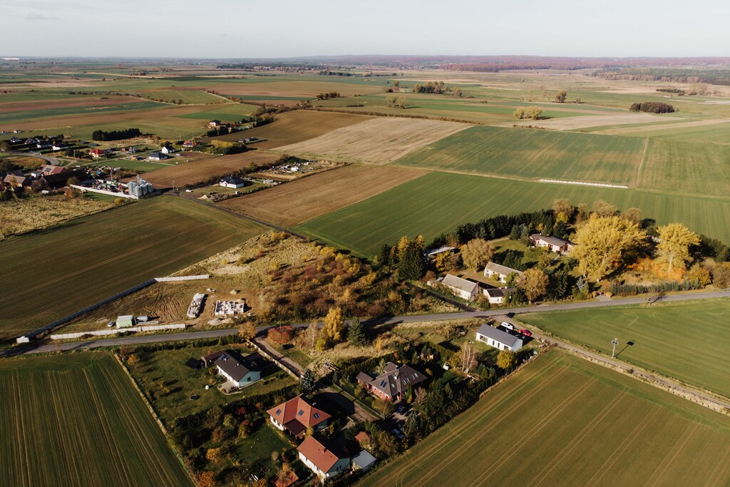 Działka z WZ w Chabowie - 3997 m²