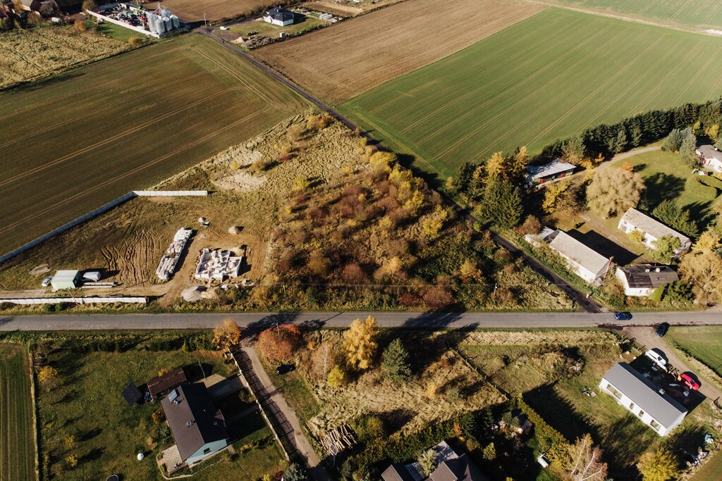 Działka z WZ w Chabowie - 3997 m²