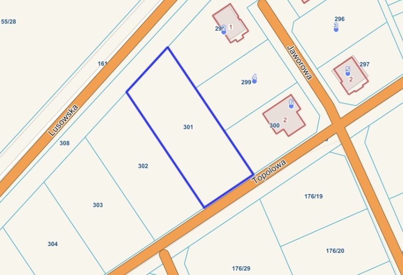 Sady pod Poznaniem  działka 1544 m2 | MPZP