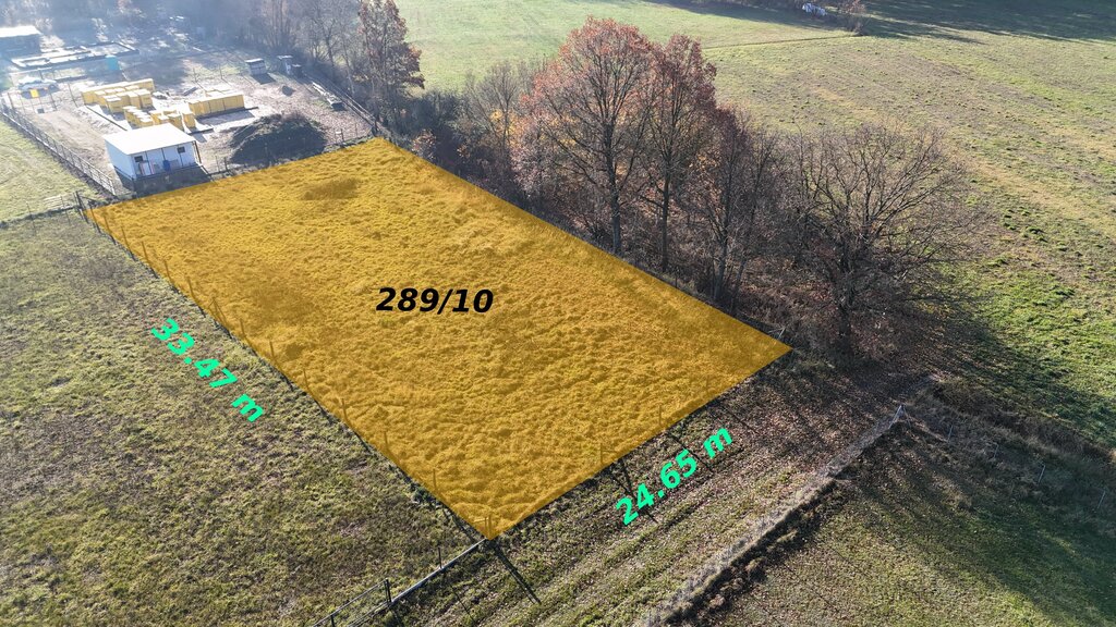 Działka 1512 m² w Miłkowie, blisko lasu