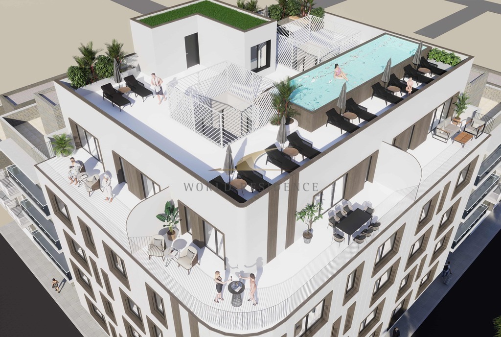 Apartament w drugiej linii od morza w Torrevieja