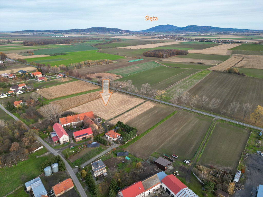 Teren inwestycyjny 1,6 ha (MN/P1 + MN1) | Nowizna