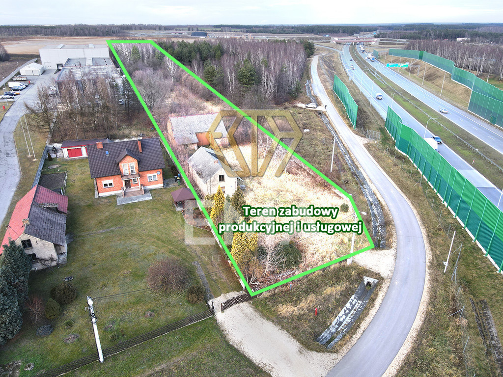 Działka usługowa Szarlejka