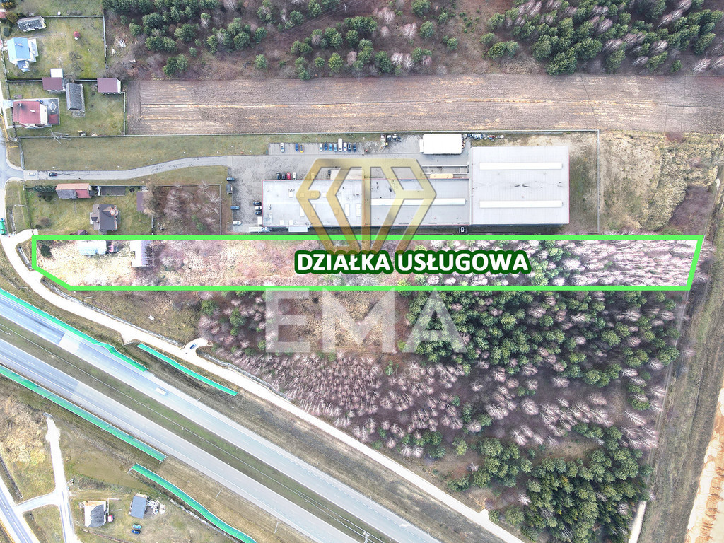 Działka usługowa Szarlejka