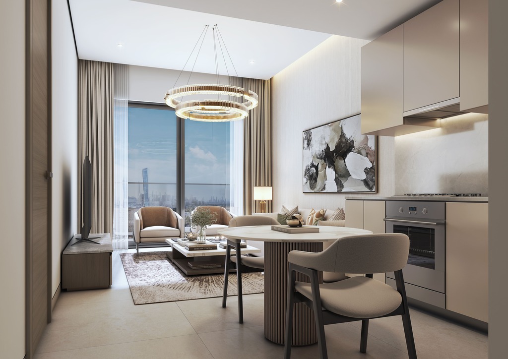 Ekskluzywny apartament w Dubaju z widokiem na port