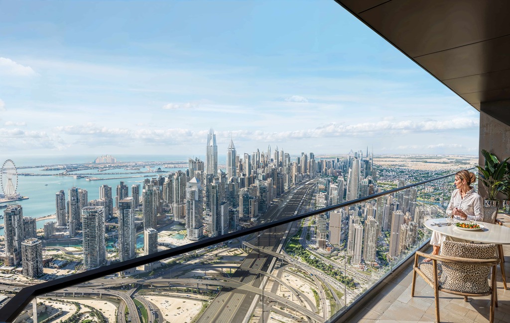Ekskluzywny apartament w Dubaju z widokiem na port