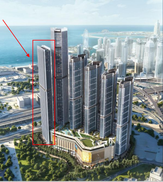Ekskluzywny apartament w Dubaju z widokiem na port