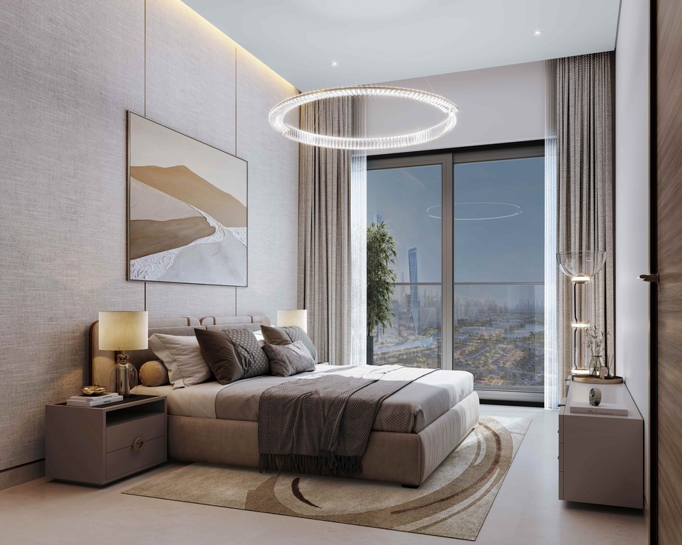 Ekskluzywny apartament w Dubaju z widokiem na port