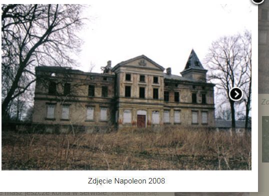 Pałac Wierzbięcin,gm.Nowogard.paek-do remontu