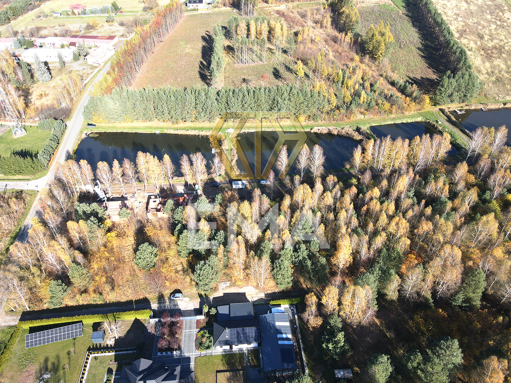 Nowoczesny dom nad stawem-Libidza, na sprzedaż