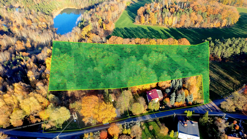 Płaska działka 1,34 ha, idealna pod inwestycję