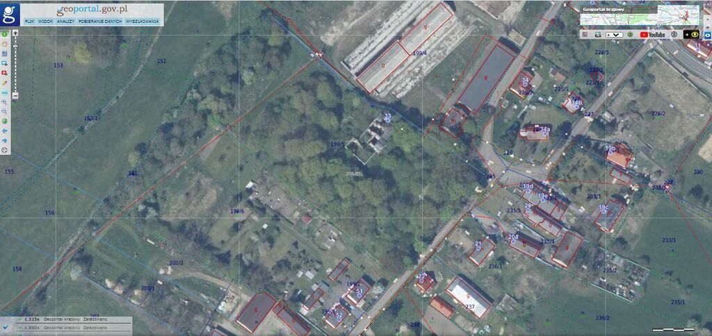 Pałac Wierzbięcin,gm.Nowogard,park-do remontu