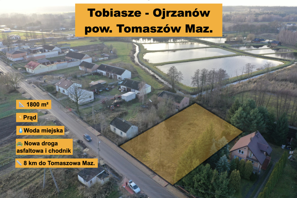 Tomaszów Maz. - działka budowlana.
