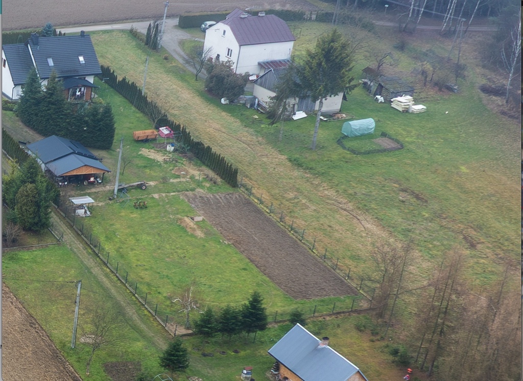 Grabownica Starzeńska, działka z W-Z 2800m2