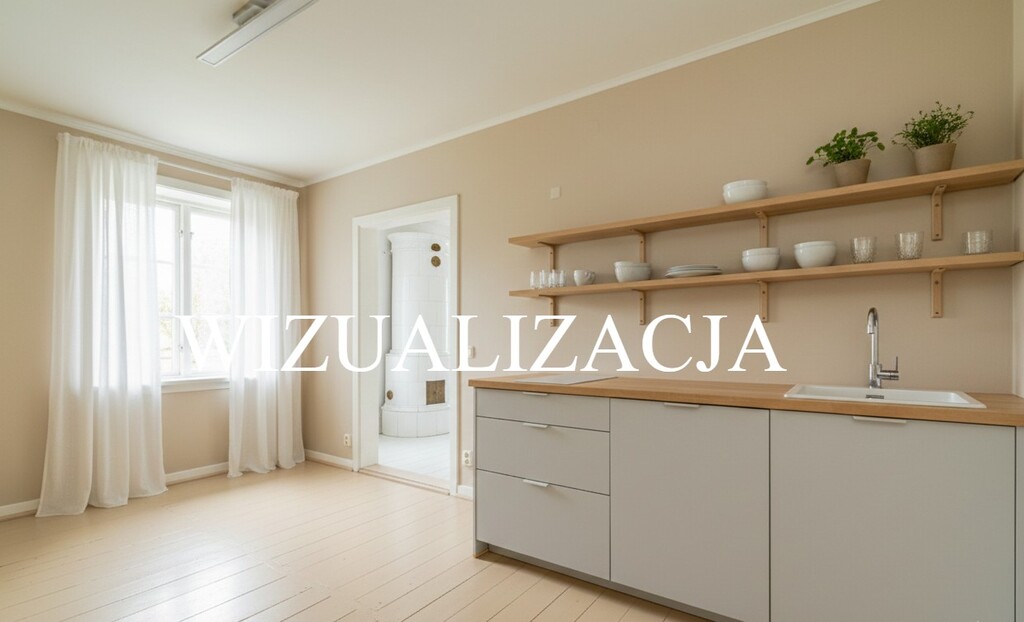 Dom 60 m² przy Wiśle, ogród 600 m