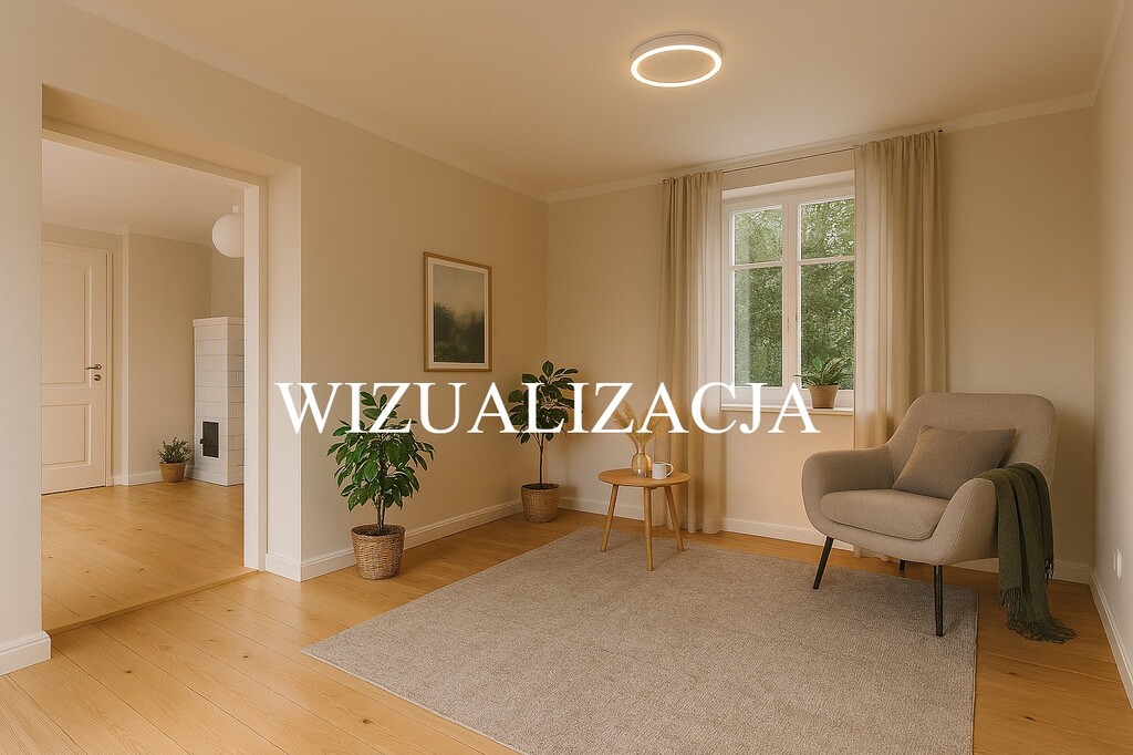 Dom 60 m² przy Wiśle, ogród 600 m