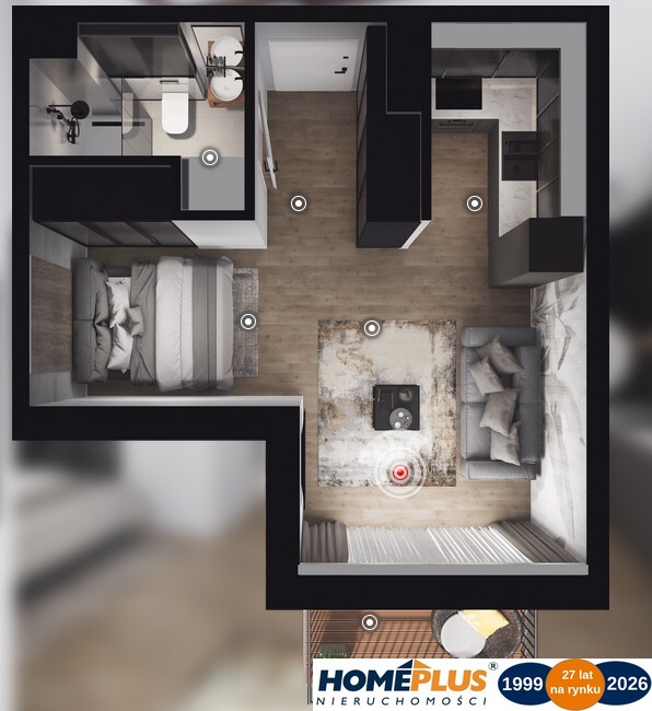 0%, 3 etap inwestycji - apartamentowiec nad Odrą