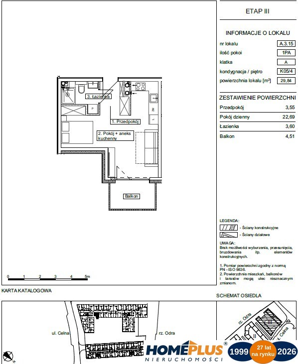 0%, 3 etap inwestycji - apartamentowiec nad Odrą