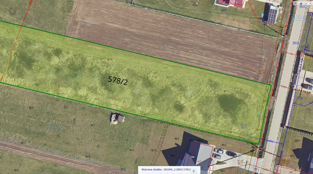 Działka budowlana 13 ar – Głuchów, blisko Łańcuta