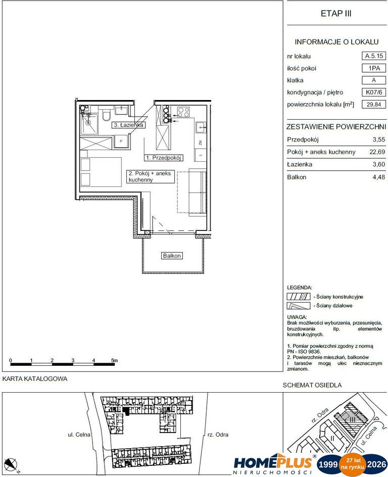0%, 3 etap inwestycji - apartamentowiec nad Odrą