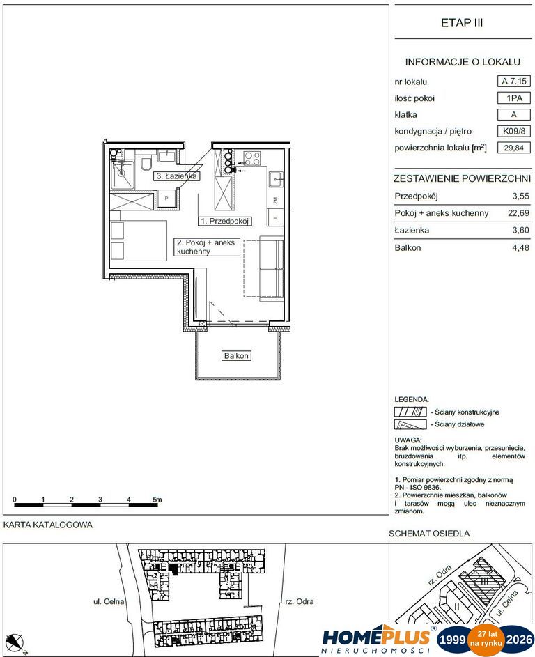 0%, 3 etap inwestycji - apartamentowiec nad Odrą