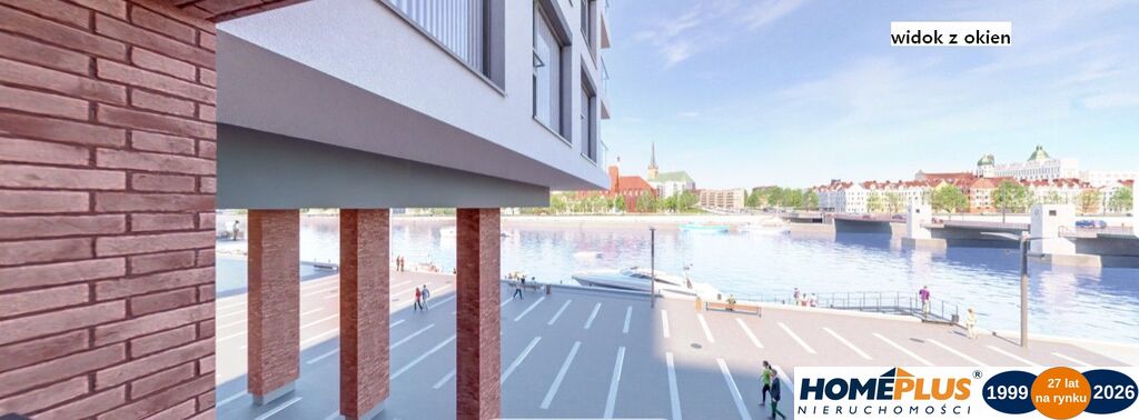 0%, 3 etap inwestycji - apartamentowiec nad Odrą