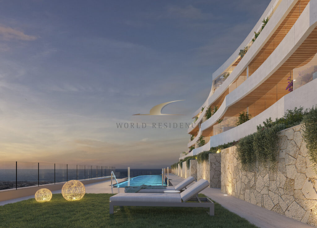 Apartamenty z widokiem na morze i blisko golfa