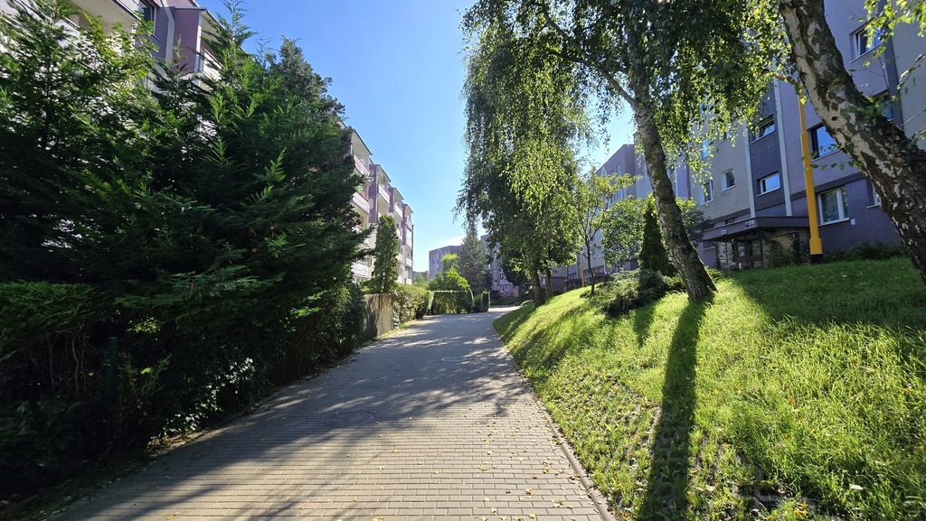 Os. Bukowe - 3 pokoje z OGRÓDKIEM, parter.