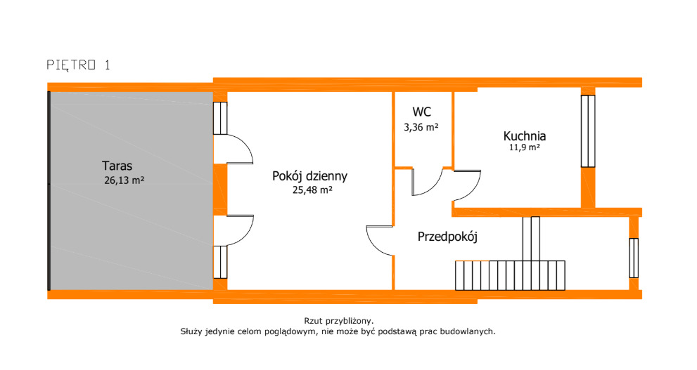 Szeregowiec - lokal parter | Podolany | do remontu