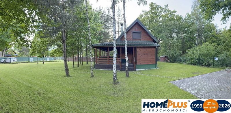 Drewniany dom letniskowy w Arciechowie, 70 m²