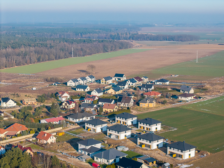Działka 1355 m² przy lesie - MPZP, Kaźmierz