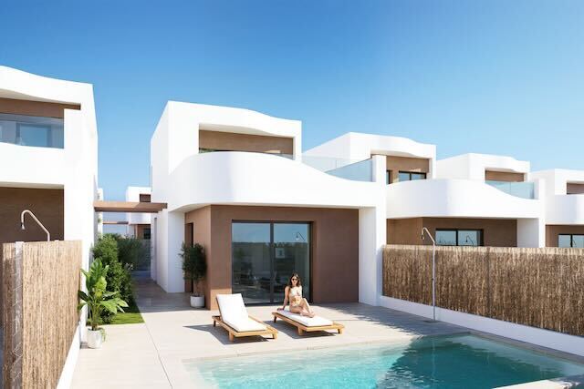 Nowoczesna villa z basenem w Los Montesinos