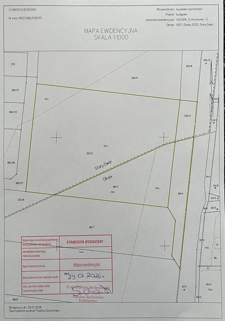 1,5 ha pod biznes - Koronowo