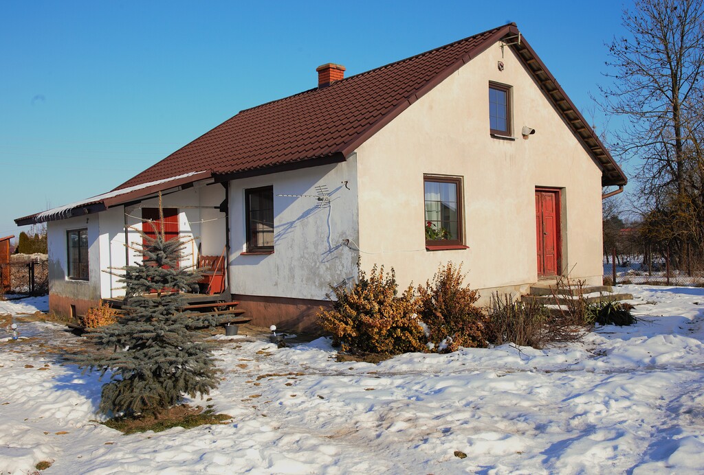 Dom z dużą działką blisko lasu