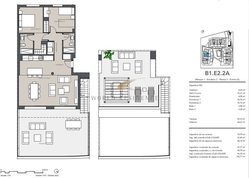 Nowoczesne apartamenty z widokiem na morze