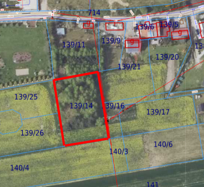 Duża działka 1536 m2 z mediami w drodze I Wierzbna
