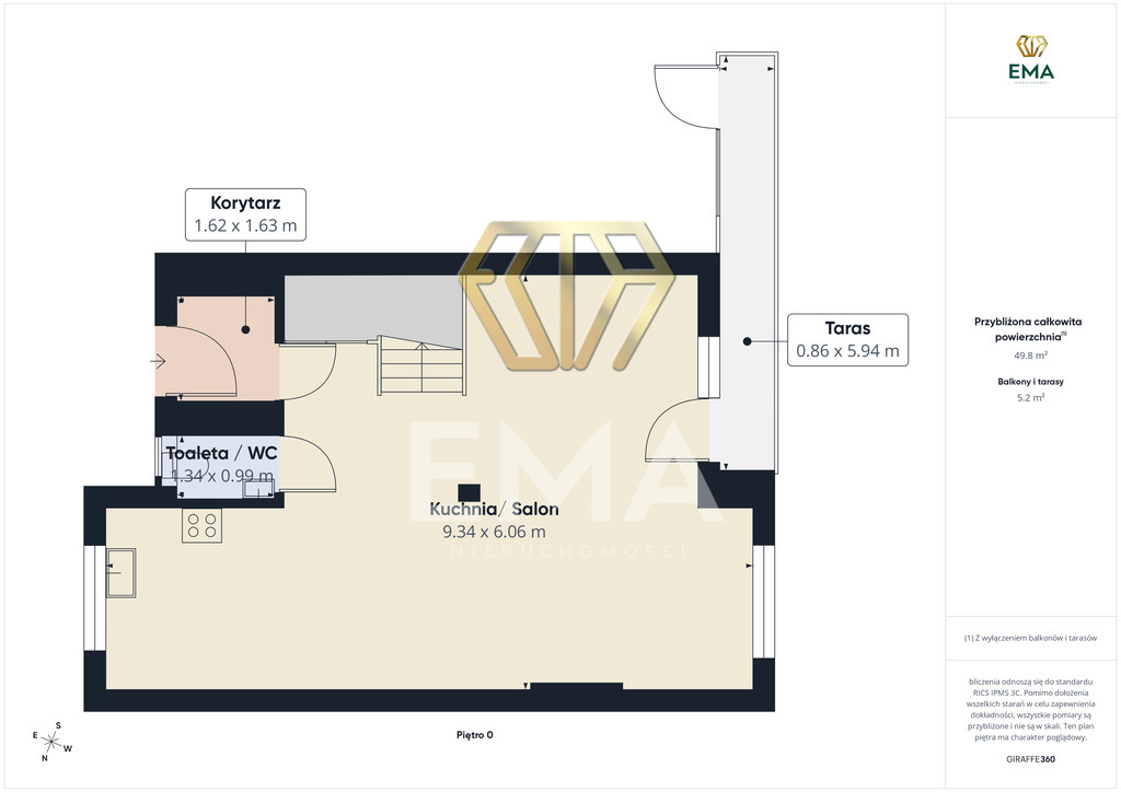Gotowy do zamieszkania | 93,5 m² | Stare Miasto