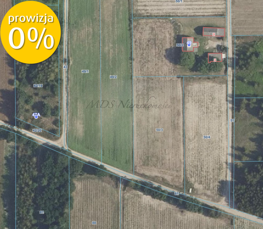 Smoszewo nad Wisłą działka z PNB
