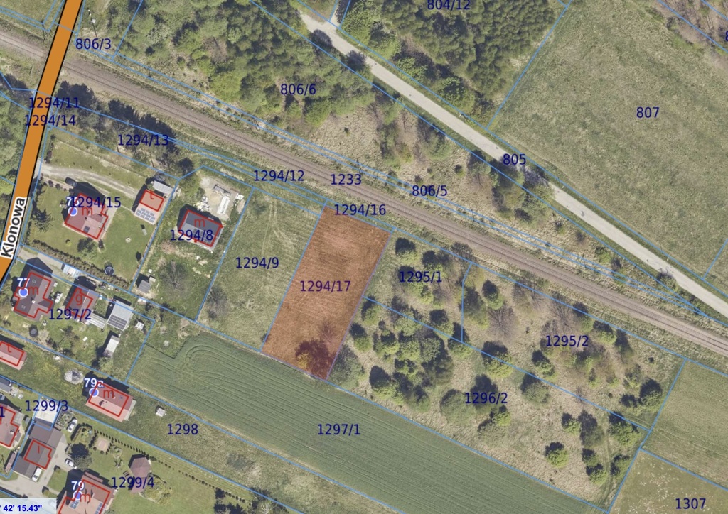 Krosno, Budowlana, Media 1253m2