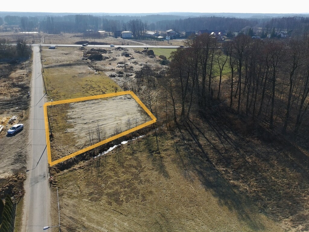 Działka budowlana w Słowiku z WZ