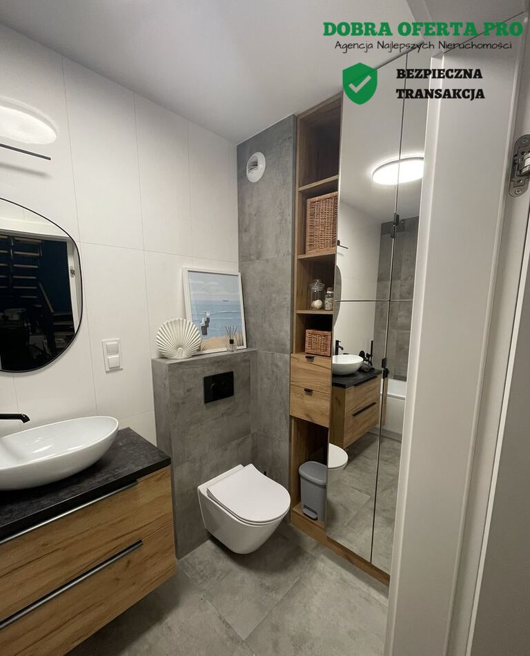 Dwupoziomowe 65 m² | 2 balkony | Gdańsk Południe